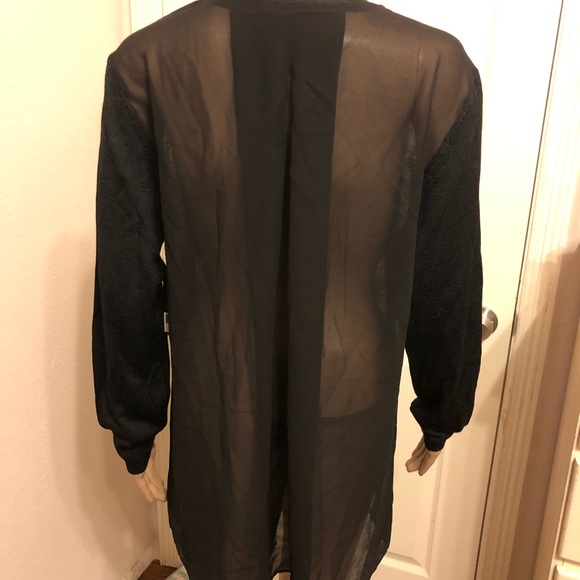 NWT sheer back cardigan - Picture 2 of 4